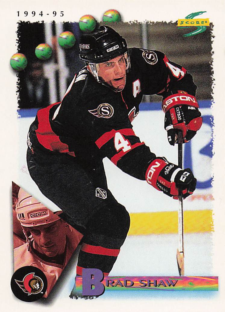 1994-95 Score Hockey Brad Shaw #76