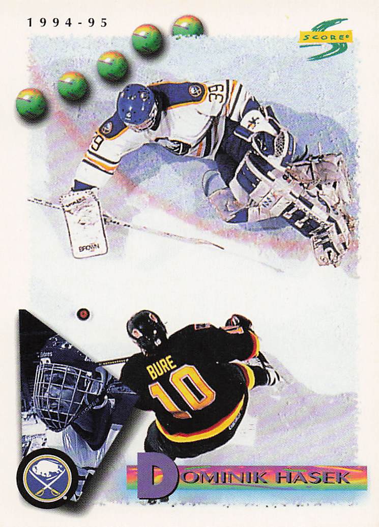 1994-95 Score Hockey Dominik Hasek #78