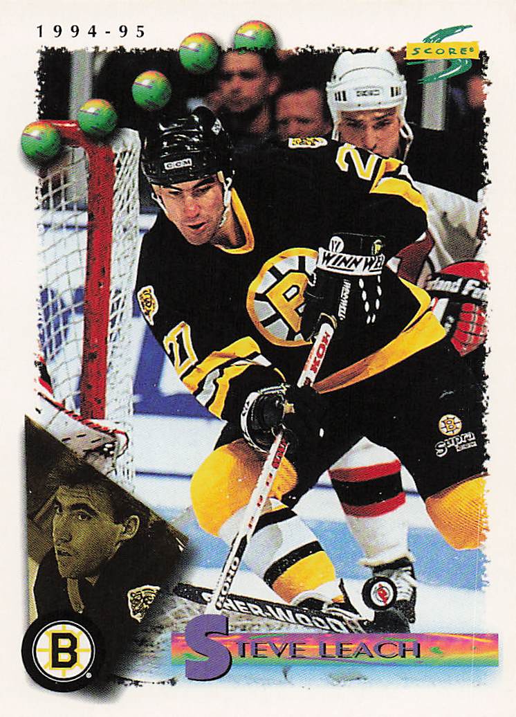 1994-95 Score Hockey Steve Leach #79