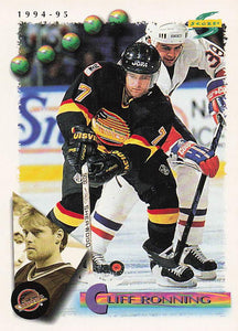 1994-95 Score Hockey Cliff Ronning #86