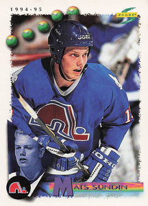 1994-95 Score Hockey Mats Sundin #89