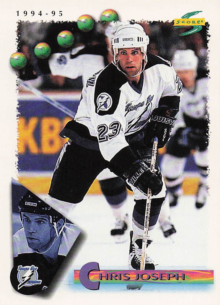 1994-95 Score Hockey Chris Joseph #98
