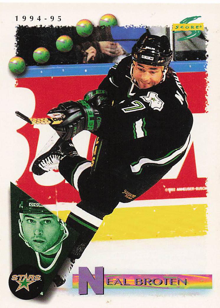 1994-95 Score Hockey Neal Broten #113