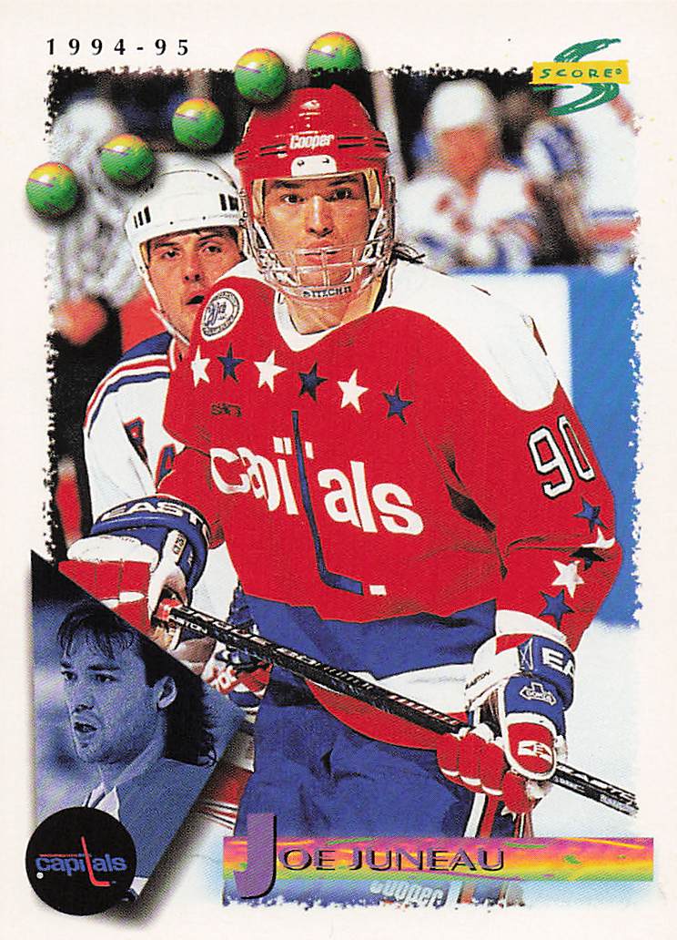 1994-95 Score Hockey Joe Juneau #124