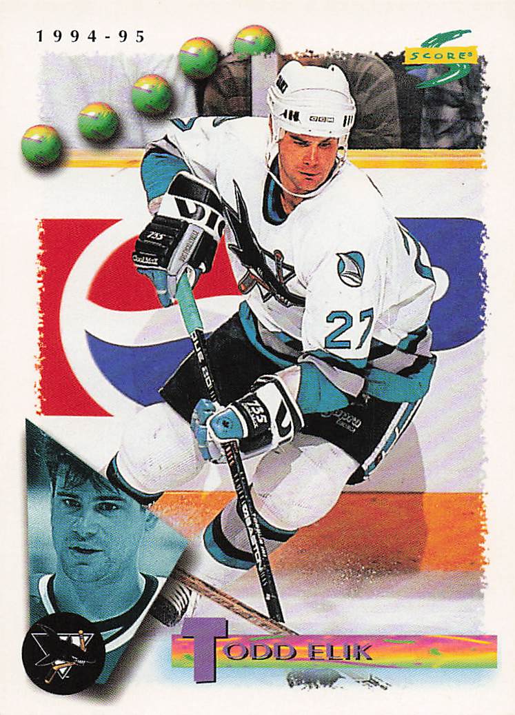 1994-95 Score Hockey Todd Elik #125