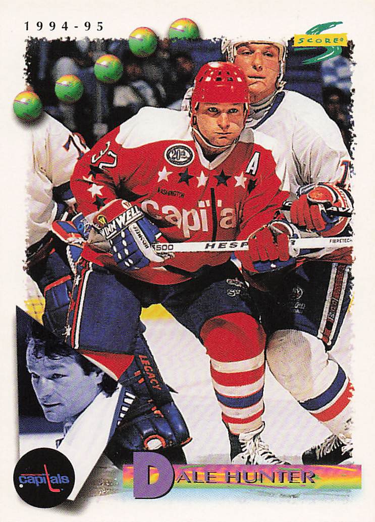 1994-95 Score Hockey Dale Hunter #143