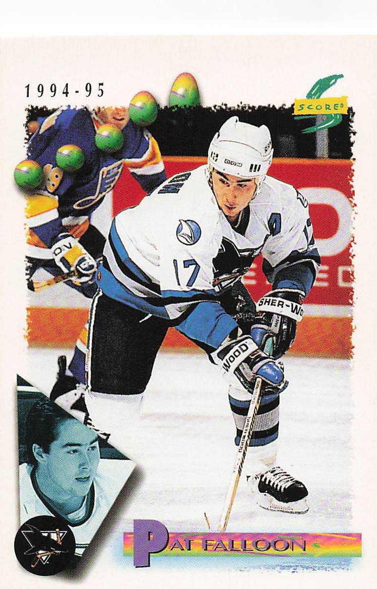 1994-95 Score Hockey Pat Falloon #152