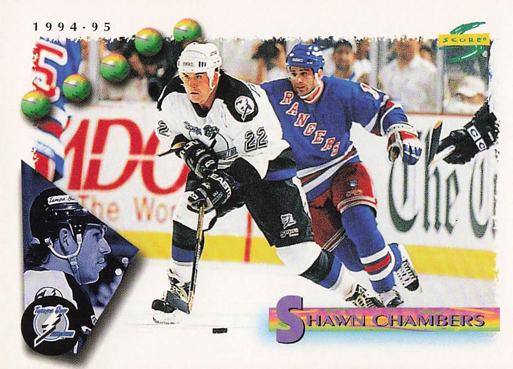 1994-95 Score Hockey Shawn Chambers #153