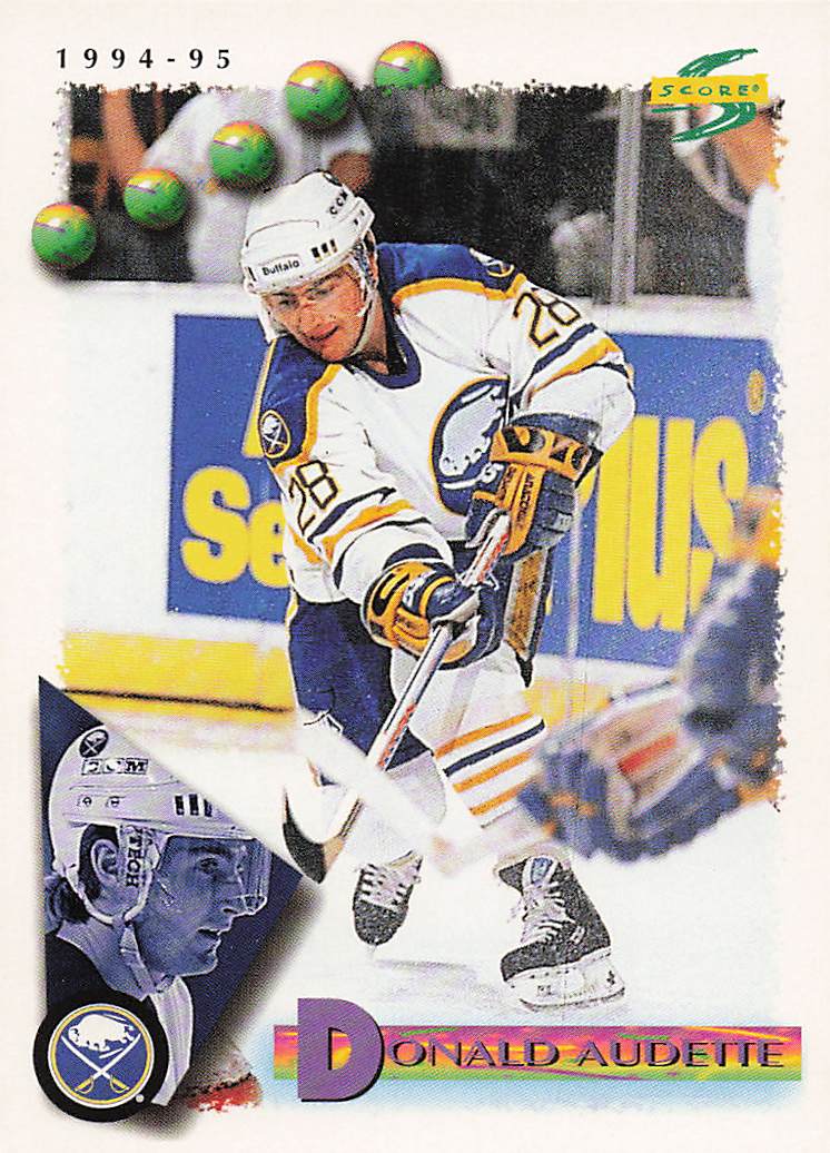 1994-95 Score Hockey Donald Audette #157