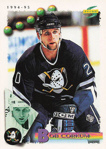 1994-95 Score Hockey Bob Corkum #158