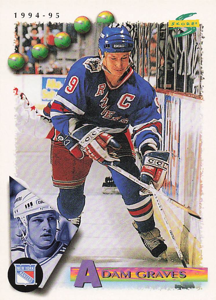 1994-95 Score Hockey Adam Graves #164