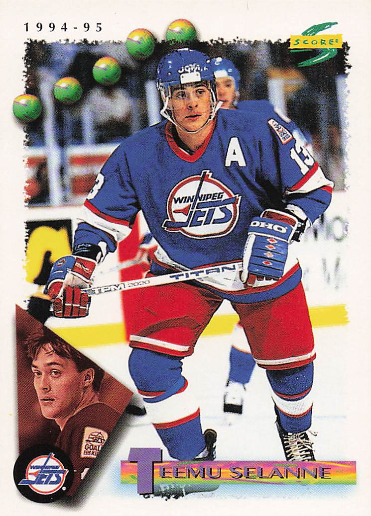 1994-95 Score Hockey Teemu Selanne #178