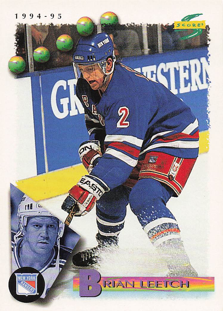 1994-95 Score Hockey Brian Leetch #184