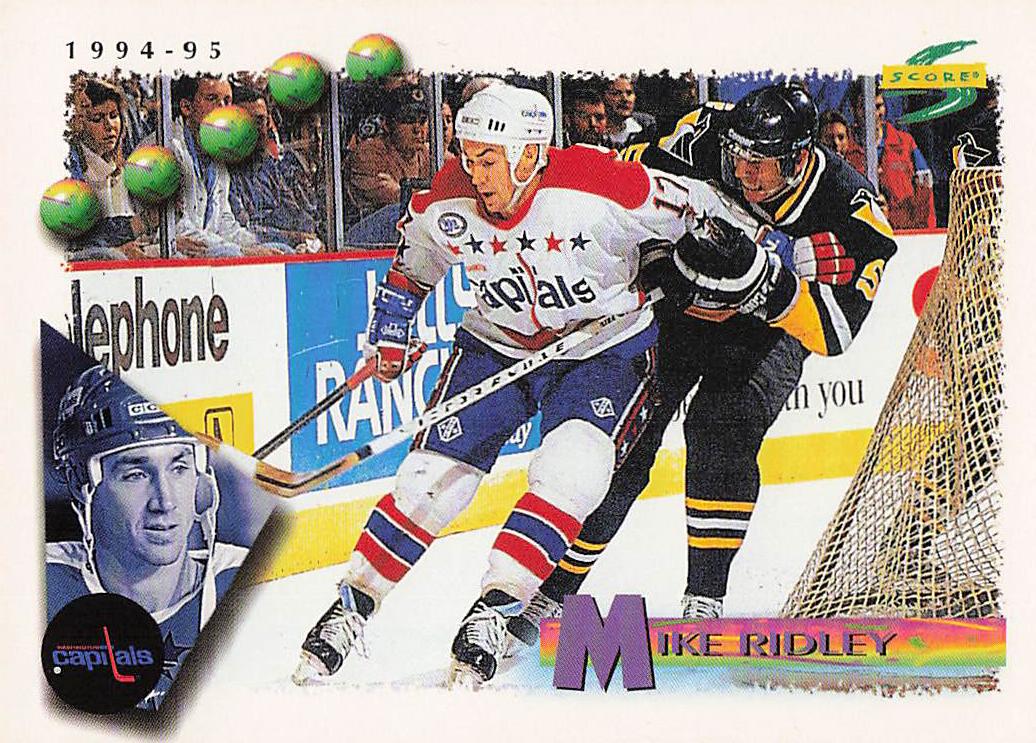 1994-95 Score Hockey Mike Ridley #199