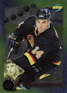 1994-95 Score Hockey Gold Line Geoff Courtnall #161