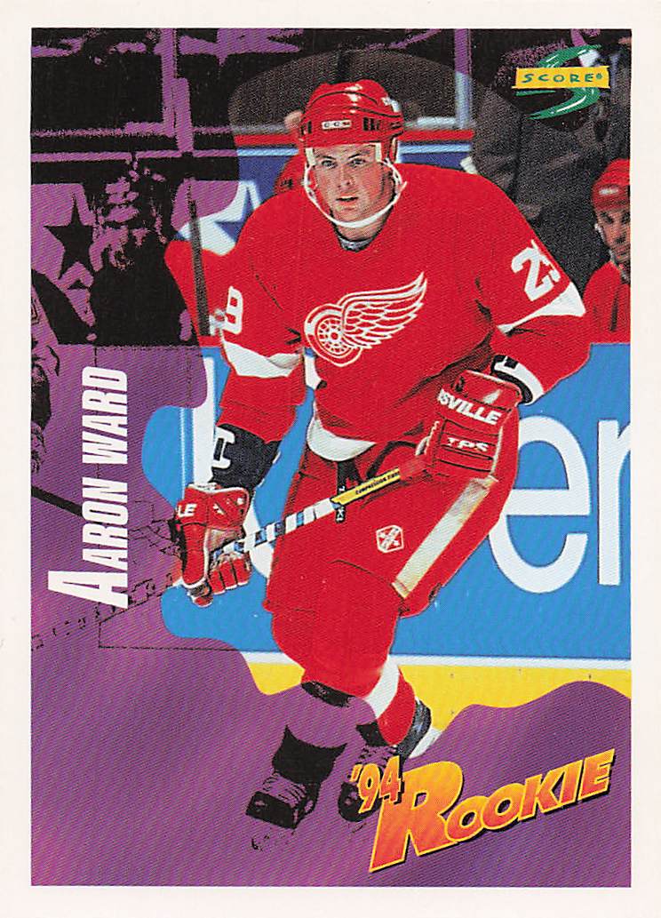 1994-95 Score Hockey Aaron Ward #229