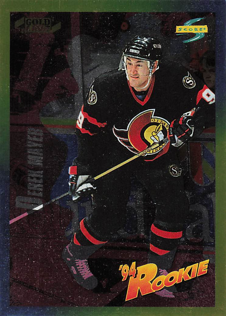 1994-95 Score Hockey Gold Line Derek Mayer #223