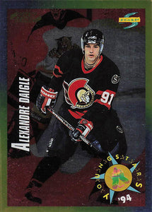 1994-95 Score Hockey Gold Line Alexandre Daigle #248