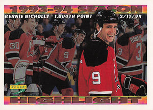 1994-95 Score Hockey Bernie Nicholls #245