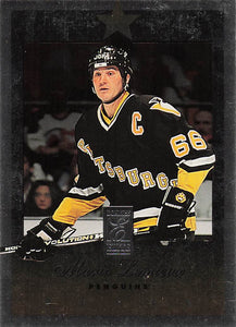 1995-96 Donruss Elite Hockey Mario Lemieux #66