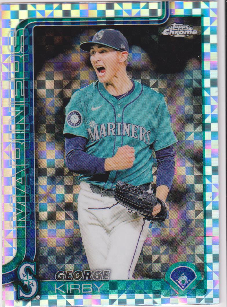 2025 Topps Chrome Baseball X-Fractors George Kirby #223
