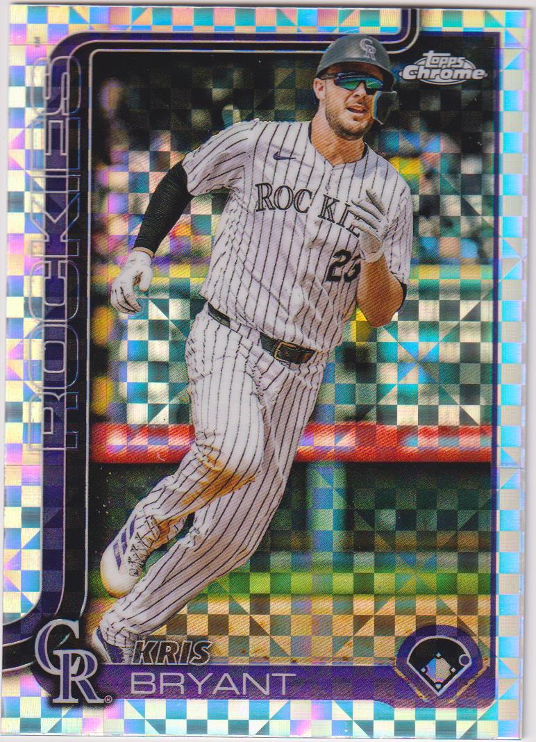 2025 Topps Chrome Baseball X-Fractors Kris Bryant #248