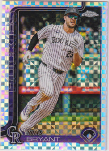 2025 Topps Chrome Baseball X-Fractors Kris Bryant #248
