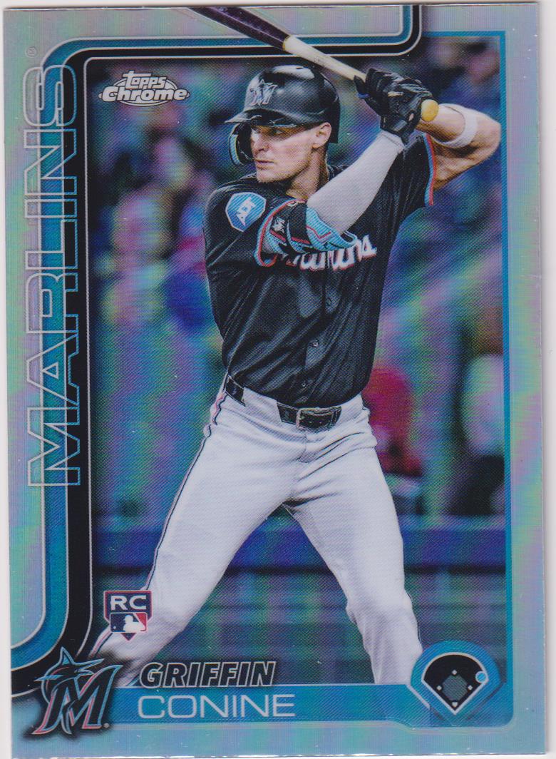 2025 Topps Chrome Baseball Refractors Griffin Conine #86 Rookie