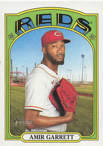 2021 Topps Heritage Baseball  Amir Garrett #505