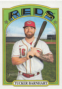 2021 Topps Heritage Baseball  Tucker Barnhart #507