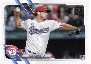 2021 Topps Update Dane Dunning #US14 RC