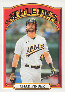 2021 Topps Heritage Baseball  Chad Pinder #516