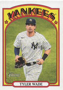 2021 Topps Heritage Baseball  Tyler Wade #534