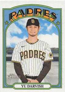 2021 Topps Heritage Baseball  Yu Darvish #535