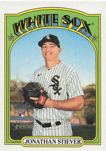 2021 Topps Heritage Baseball  Jonathan Stiever #536 RC