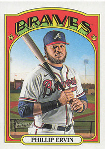 2021 Topps Heritage Baseball  Phillip Ervin #539