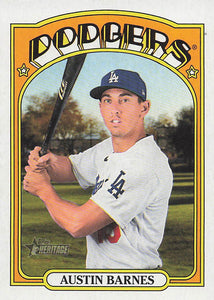 2021 Topps Heritage Baseball  Austin Barnes #543