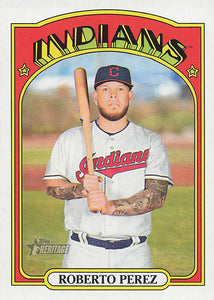 2021 Topps Heritage Baseball  Roberto Perez #545