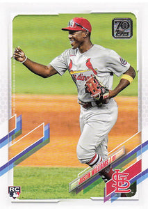 2021 Topps Update Justin Williams #US68 RC