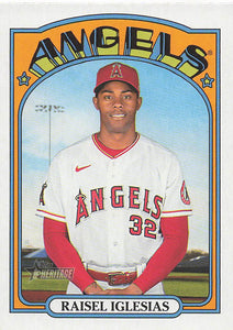 2021 Topps Heritage Baseball  Raisel Iglesias #552