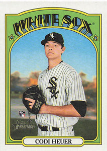 2021 Topps Heritage Baseball  Codi Heuer #555 RC