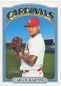 2021 Topps Heritage Baseball  Carlos Martinez #559