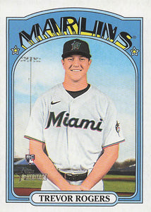 2021 Topps Heritage Baseball  Trevor Rogers #563 RC