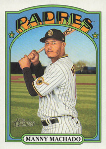 2021 Topps Heritage Baseball  Manny Machado #566