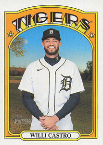 2021 Topps Heritage Baseball  Willi Castro #567