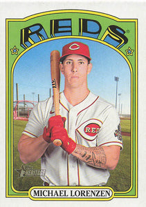 2021 Topps Heritage Baseball  Michael Lorenzen #568