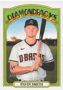 2021 Topps Heritage Baseball  Pavin Smith #570 RC