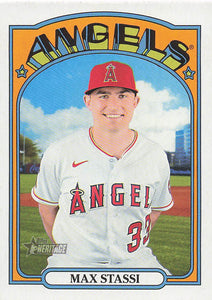 2021 Topps Heritage Baseball  Max Stassi #574