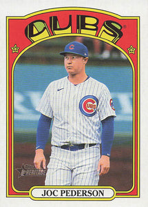 2021 Topps Heritage Baseball  Joc Pederson #576