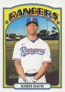 2021 Topps Heritage Baseball  Khris Davis #581